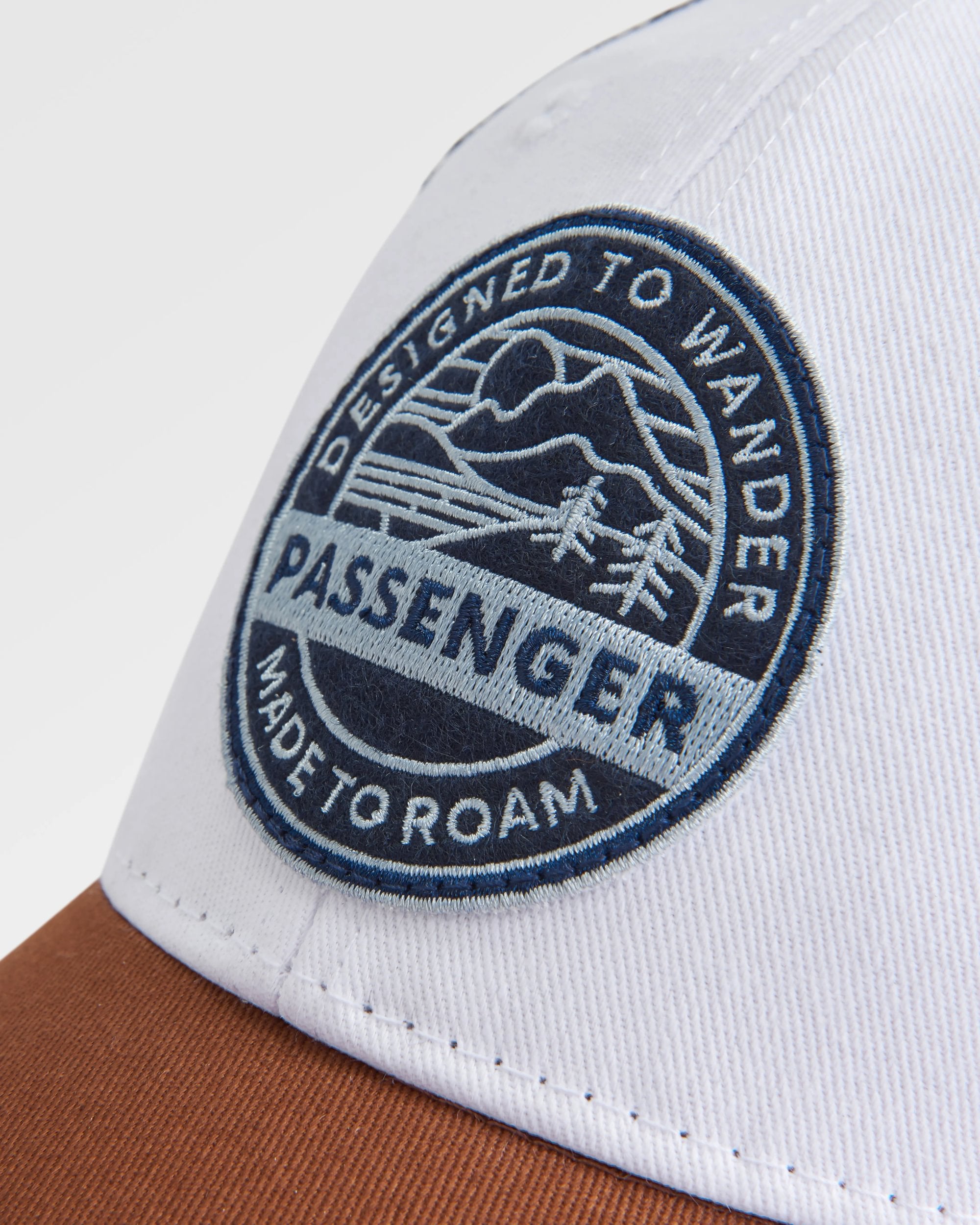 Odyssey Mesh Snapback Cap - Rich Navy/Rubber - Flatlay