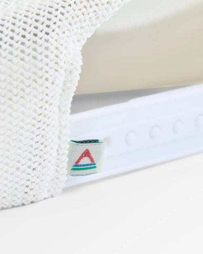 Odyssey Active Mesh Snapback Cap - Arctic - Flatlay