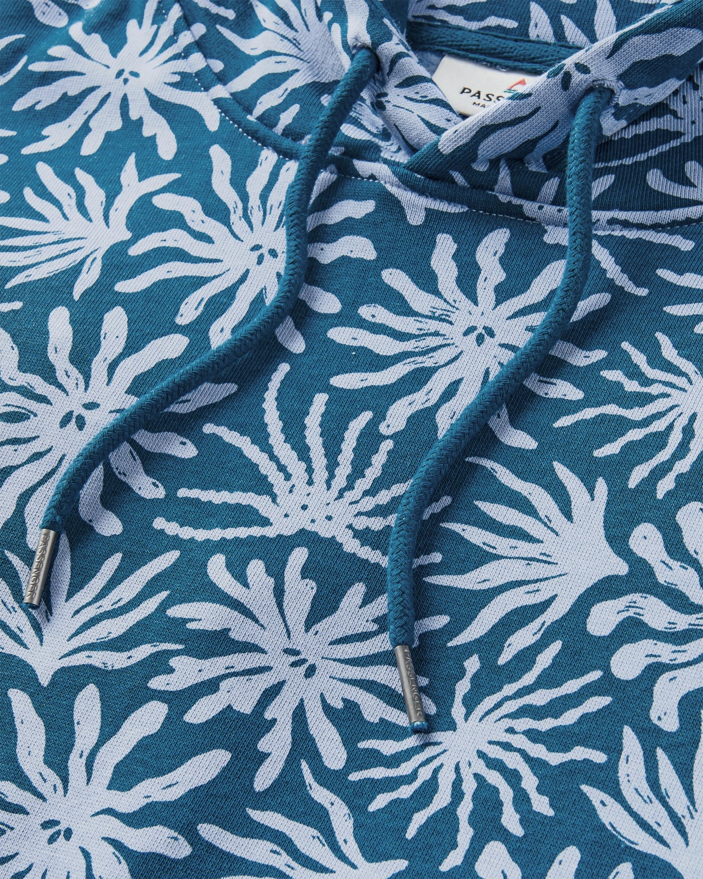 Arame Organic Cotton Hoodie - Seaweed Blue Steel