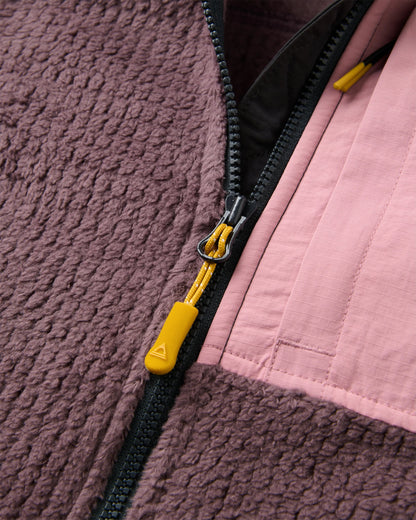Venturescape Women's Fleece Vest - Brambleberry - Flatlay