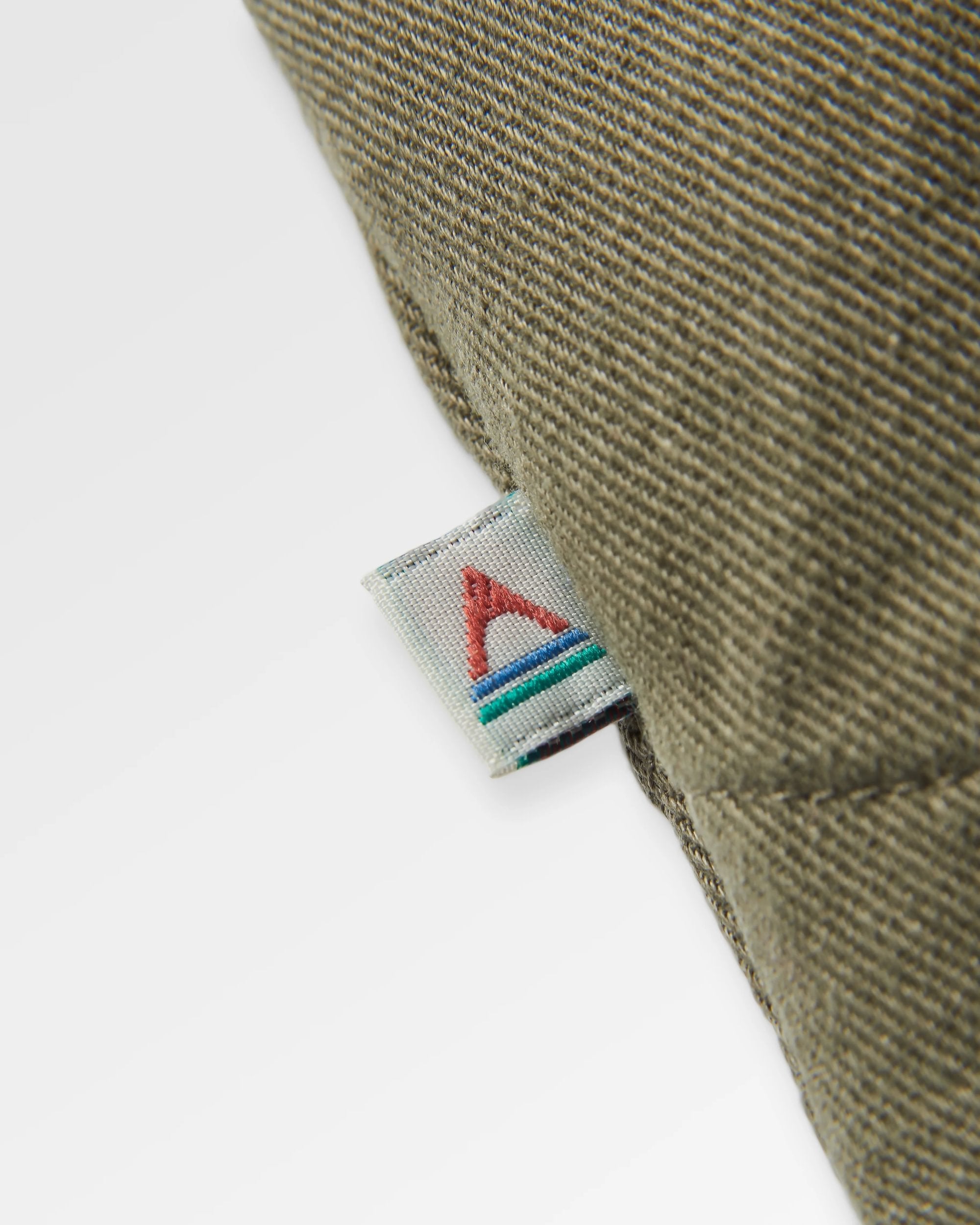 Stella Organic Cotton LS Shirt - Dusty Olive - Flatlay