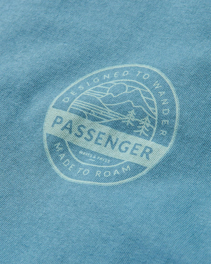 Odyssey Recycled Cotton T-Shirt - Provincial Blue