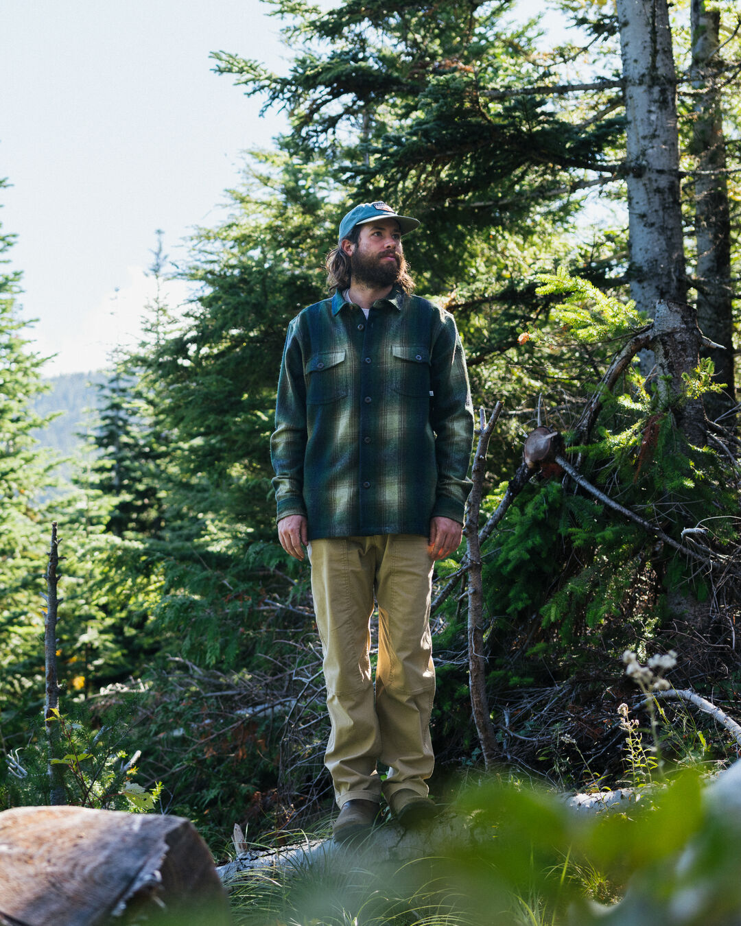 Barren Overshirt - Khaki - Lifestyle