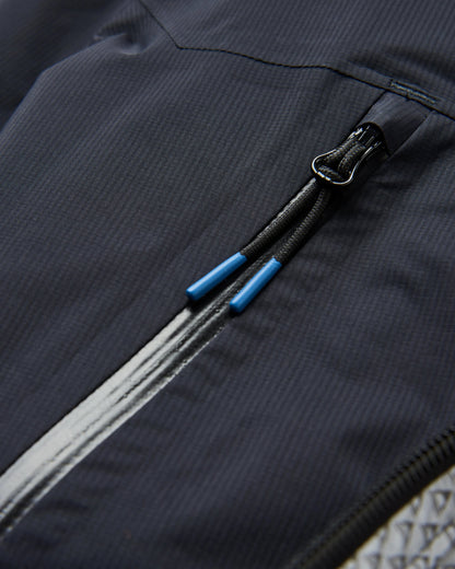 Trailscape Light Men's Recycled Waterproof Jacket - Black - Flatlay