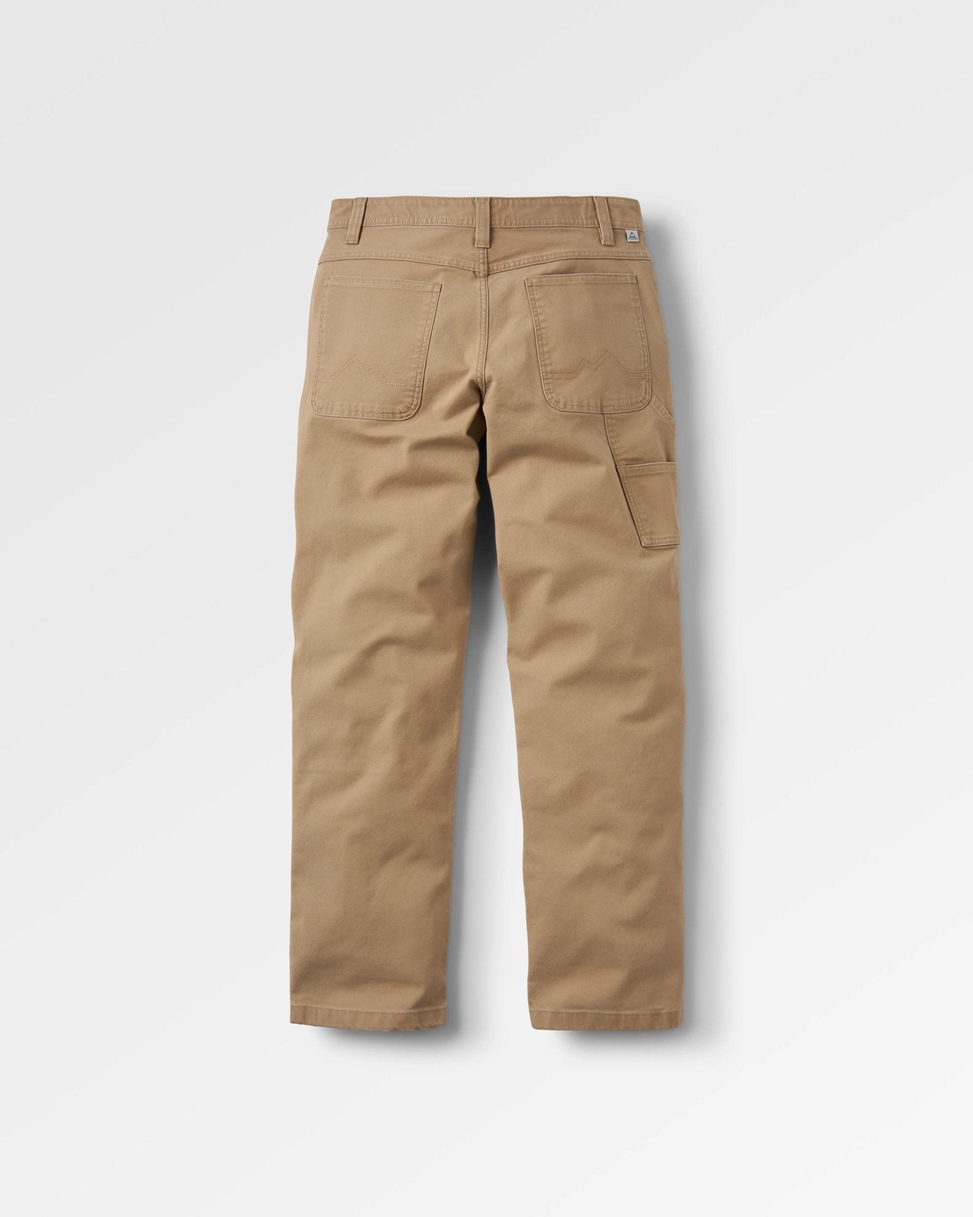 Vantage Organic Cotton Trouser - Biscuit - Flatlay