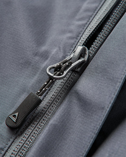 Trailscape Men's Recycled Waterproof Jacket - Charcoal - Flatlay