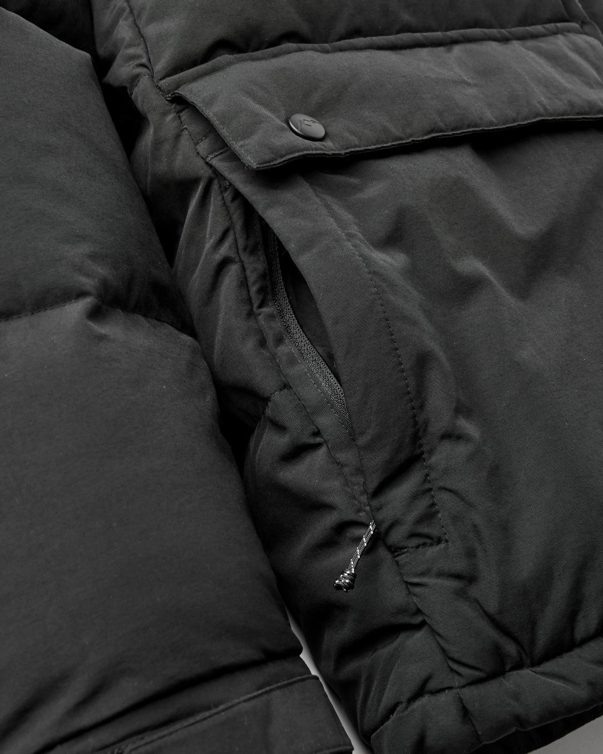 Grounded Insulated Jacket - Black - Flatlay