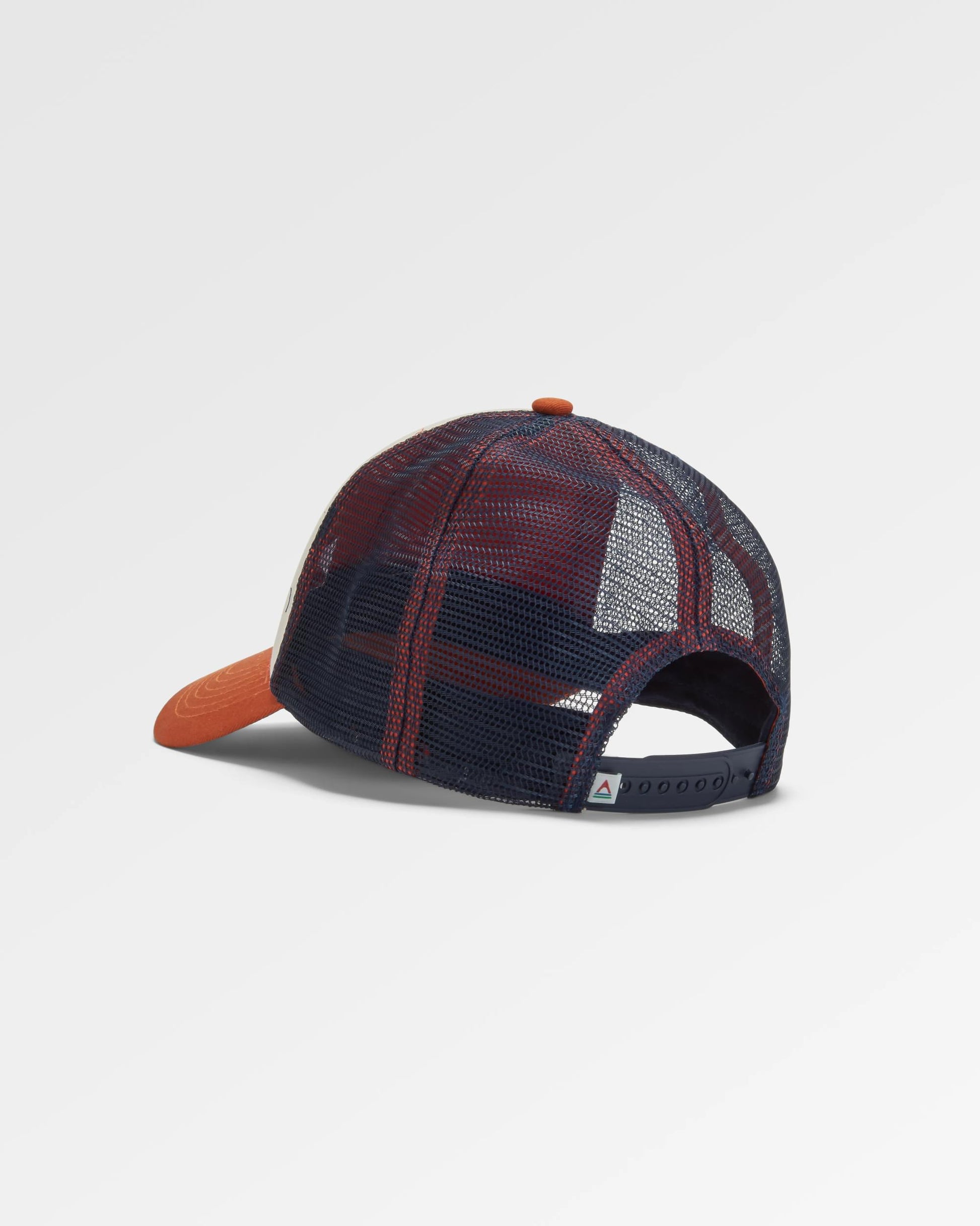 Heritage Mesh and Snapback Cap - Sunrise Orange