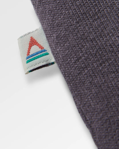 Guided Recycled Cotton T-Shirt - Charcoal - Flatlay