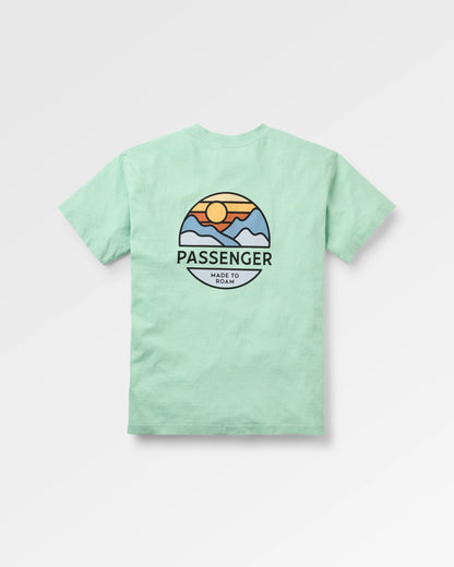 Laidback Relaxed Fit T-Shirt - Seafoam - Flatlay