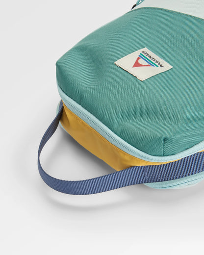 Packing Cube 9L - Spearmint/Deep Ocean - Flatlay