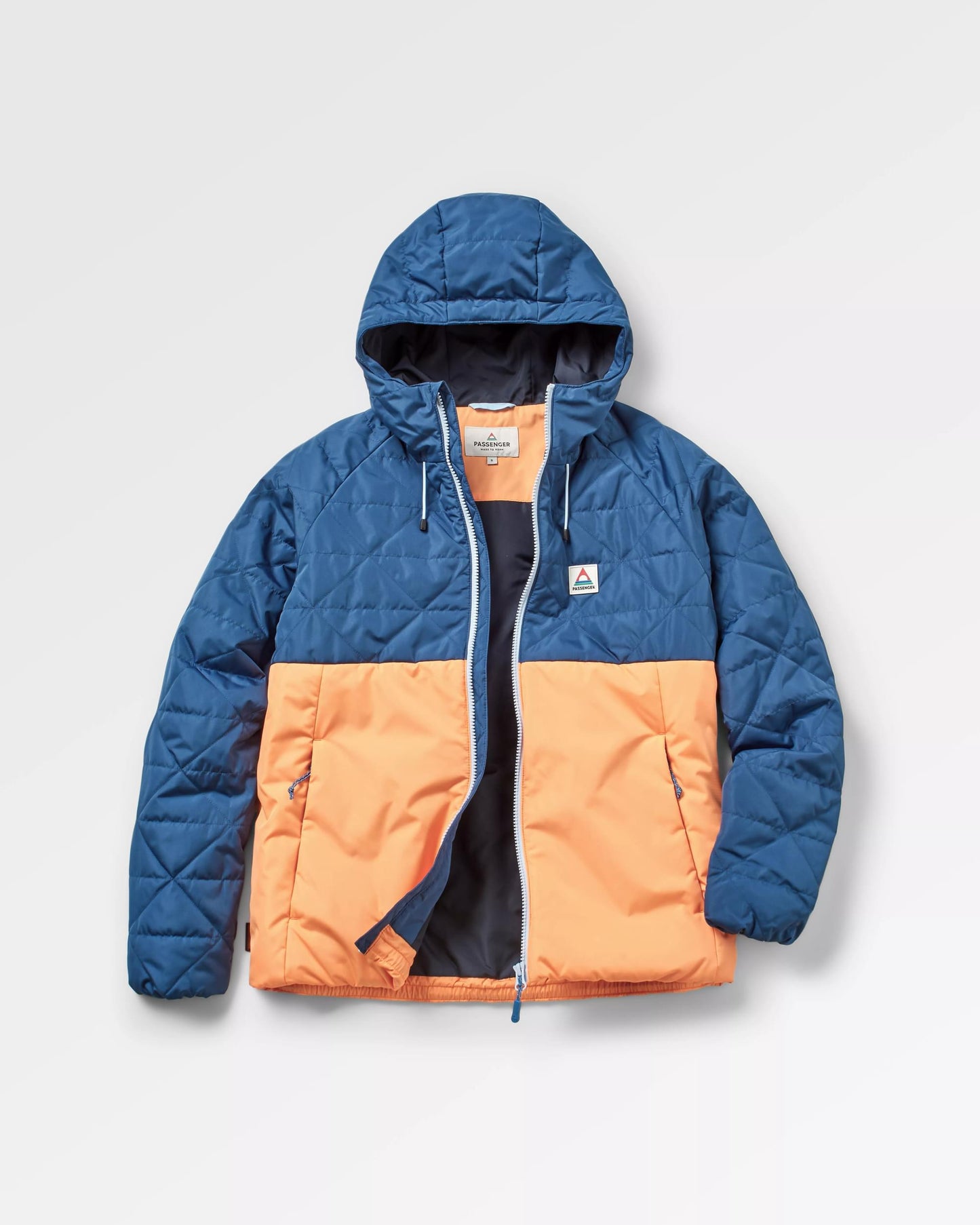 Singletrack Insulated Recycled Jacket - Dark Denim/ Apricot