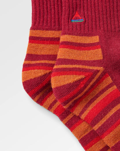 Tahoma Active Socks - Red Ochre