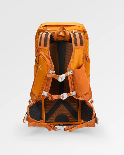Trailscape Recycled 30L Backpack - Sunrise Orange - Flatlay