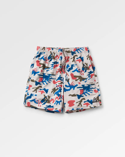 Porto Recycled All Purpose Swim Short - Seaweed Camo Pebble Grey