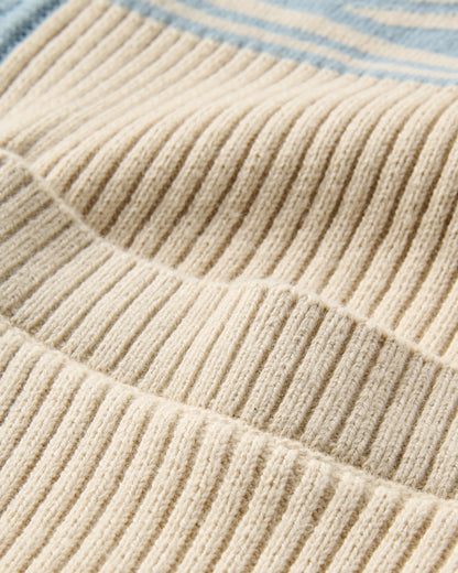 Nurture Organic Cotton Cardigan - Faded Denim - Flatlay