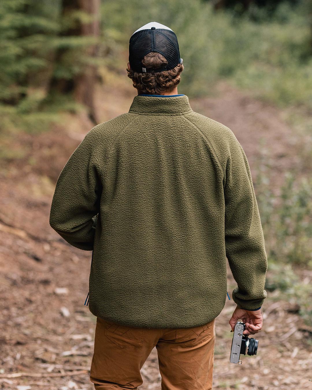 Tripper 2.0 Full Zip Recycled Sherpa Fleece - Khaki