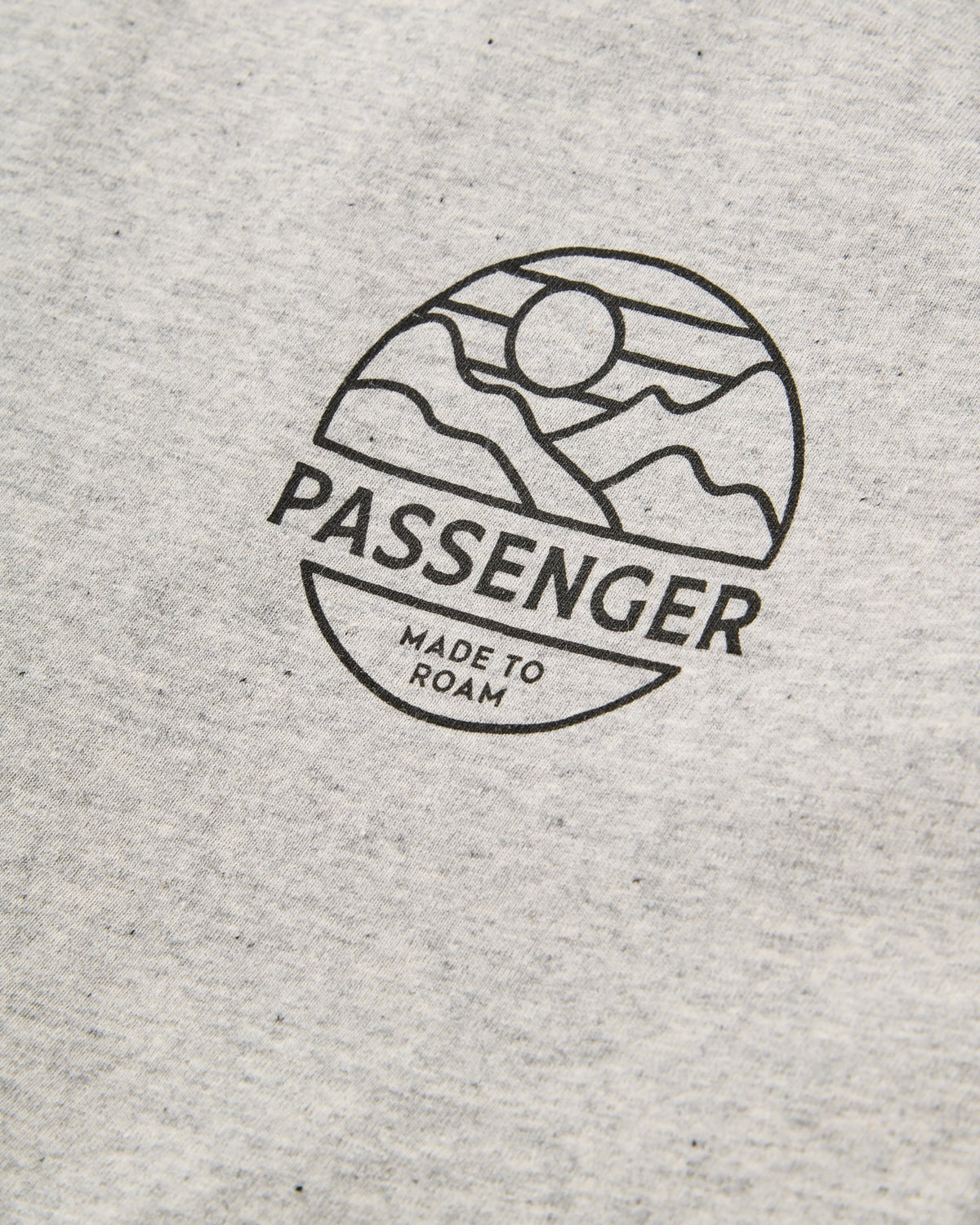 Laidback Relaxed Fit LS T-Shirt Raglan - Grey Marl - Flatlay