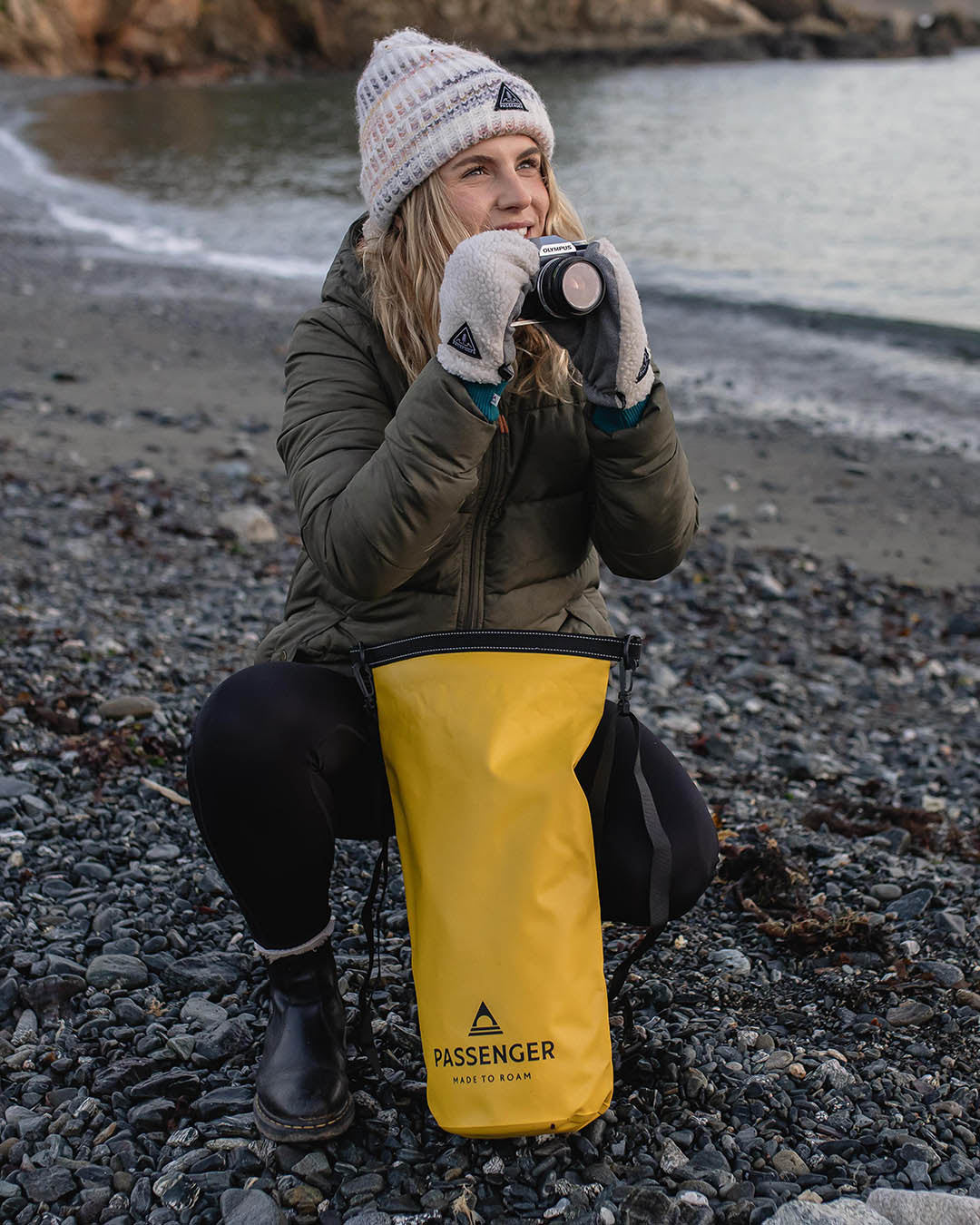 Tide 10L Recycled Dry Bag - Dandelion Yellow