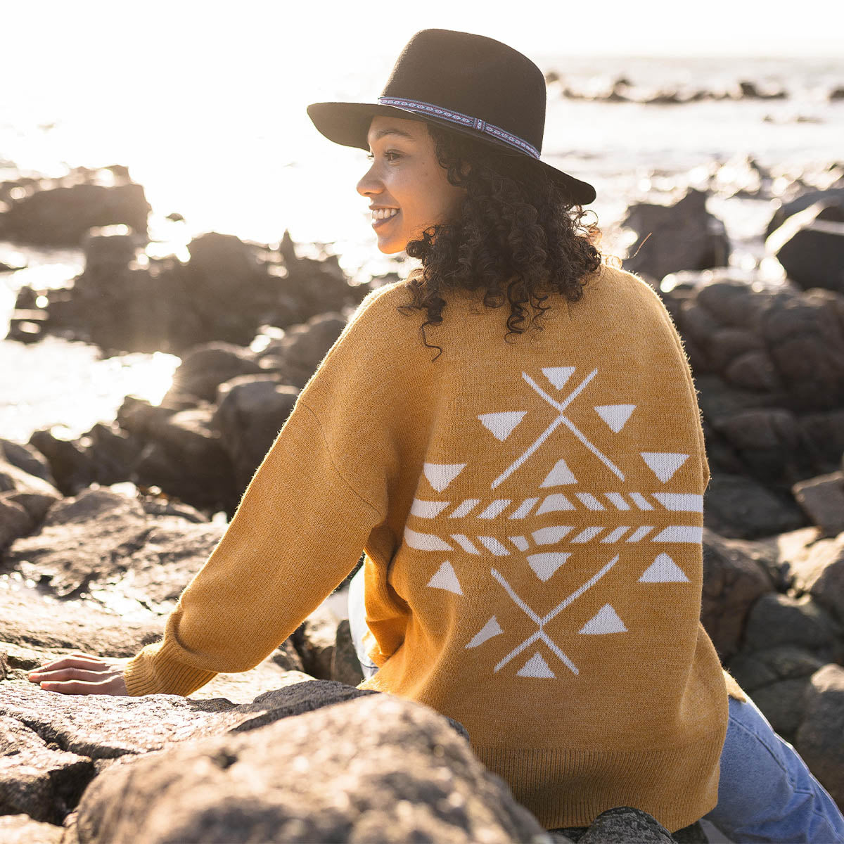 West Coast Knitwear - Ochre Yellow