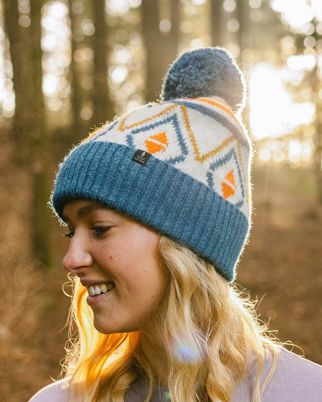 Ember Recycled Bobble Hat - Grey Marl