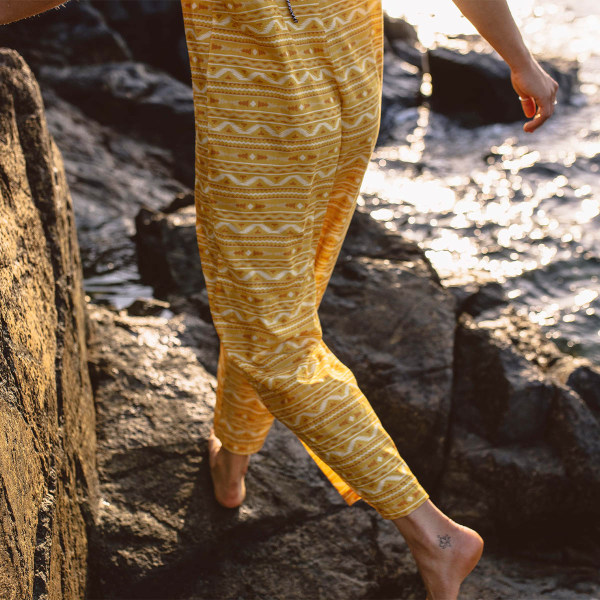 Spirit Jumpsuit - Ochre Yellow Sol