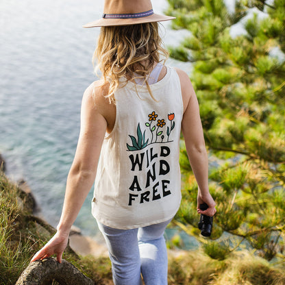 Grown To Roam Hemp Vest - Birch