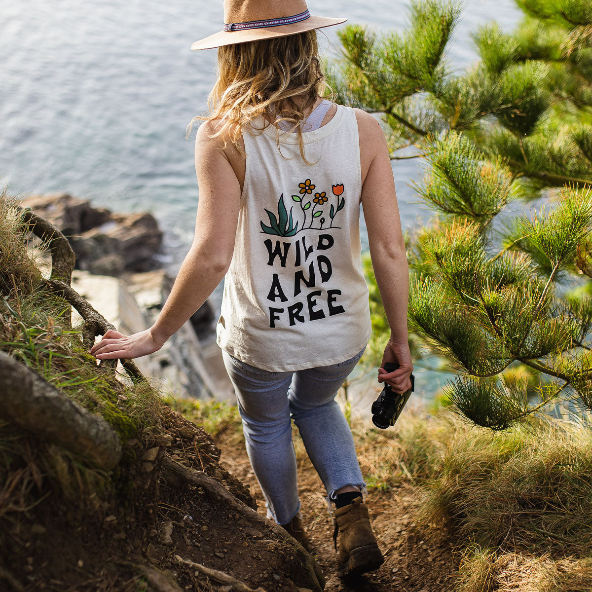 Grown To Roam Hemp Vest - Birch