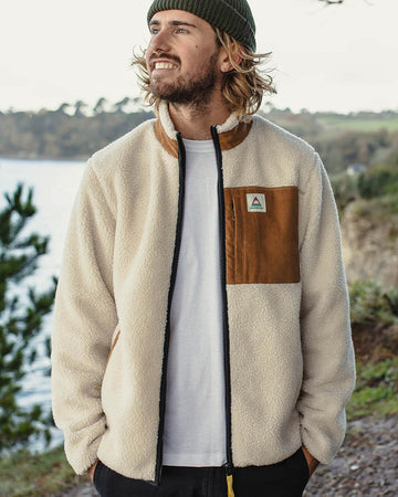 Trekker Deep-Pile Sherpa Fleece Warm Ivory – Passenger