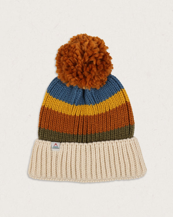Summit Recycled Acrylic Bobble Hat - Off White