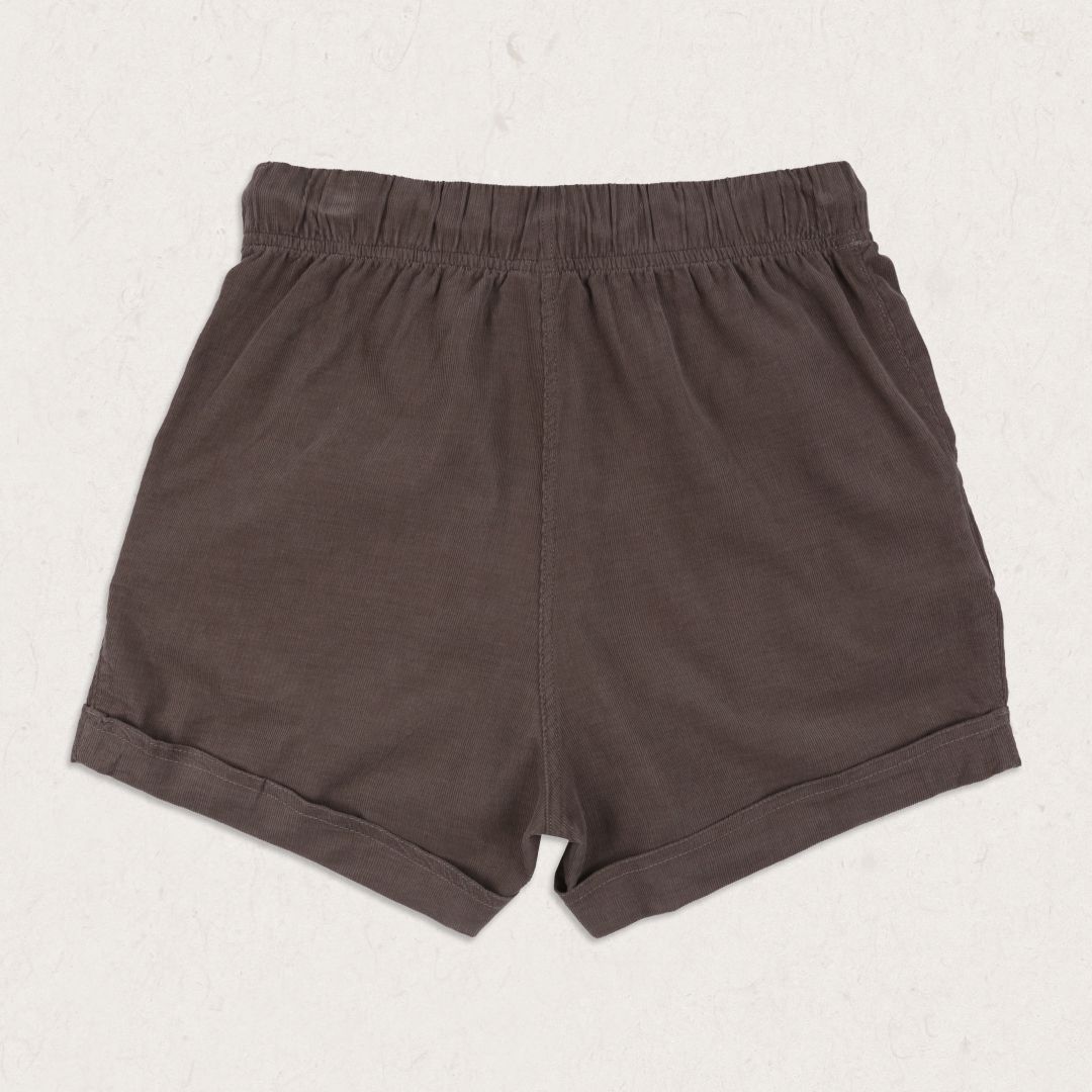 Santosa Recycled Cord Shorts - Mushroom