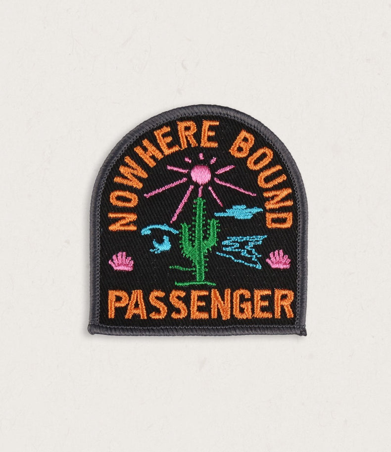 Nowhere Bound Patch - Black
