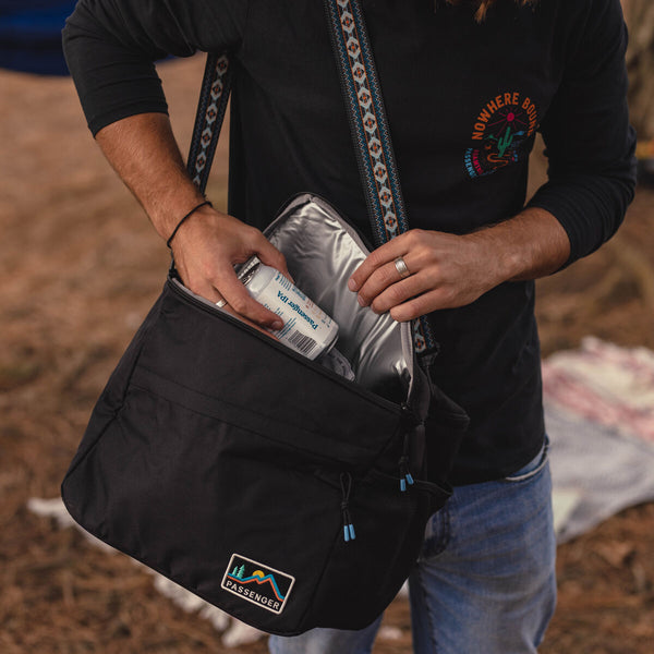 Day Pack Recycled Cooler Bag - Black