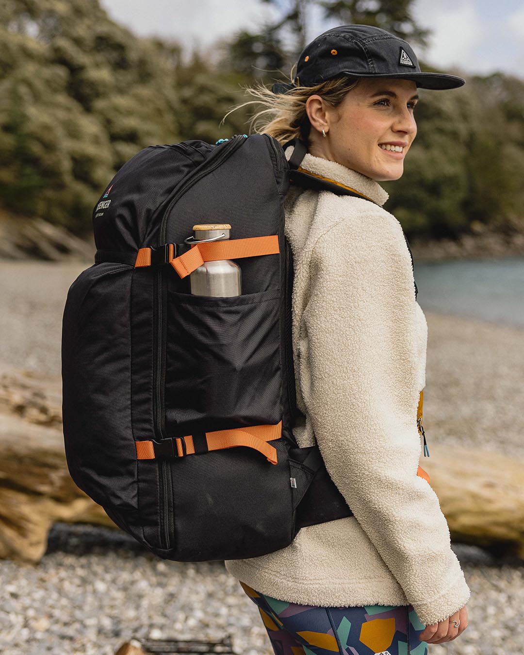 55l backpack travel Adventurer 55L Backpack Black – Passenger