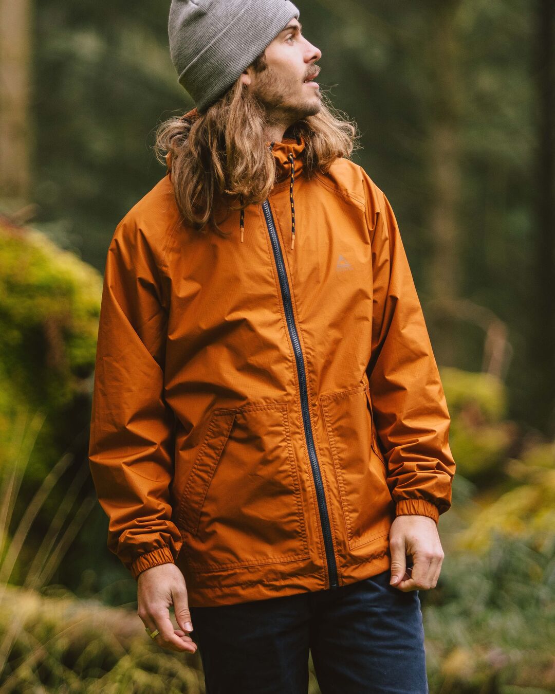 Tallows Recycled Waterproof Jacket - Glazed Ginger