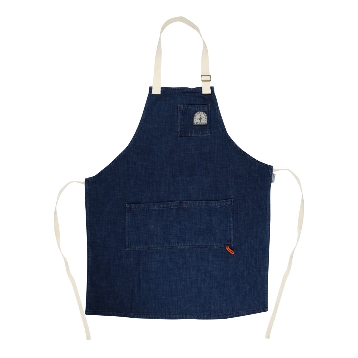 Organic Cotton Denim Apron - Dark Denim