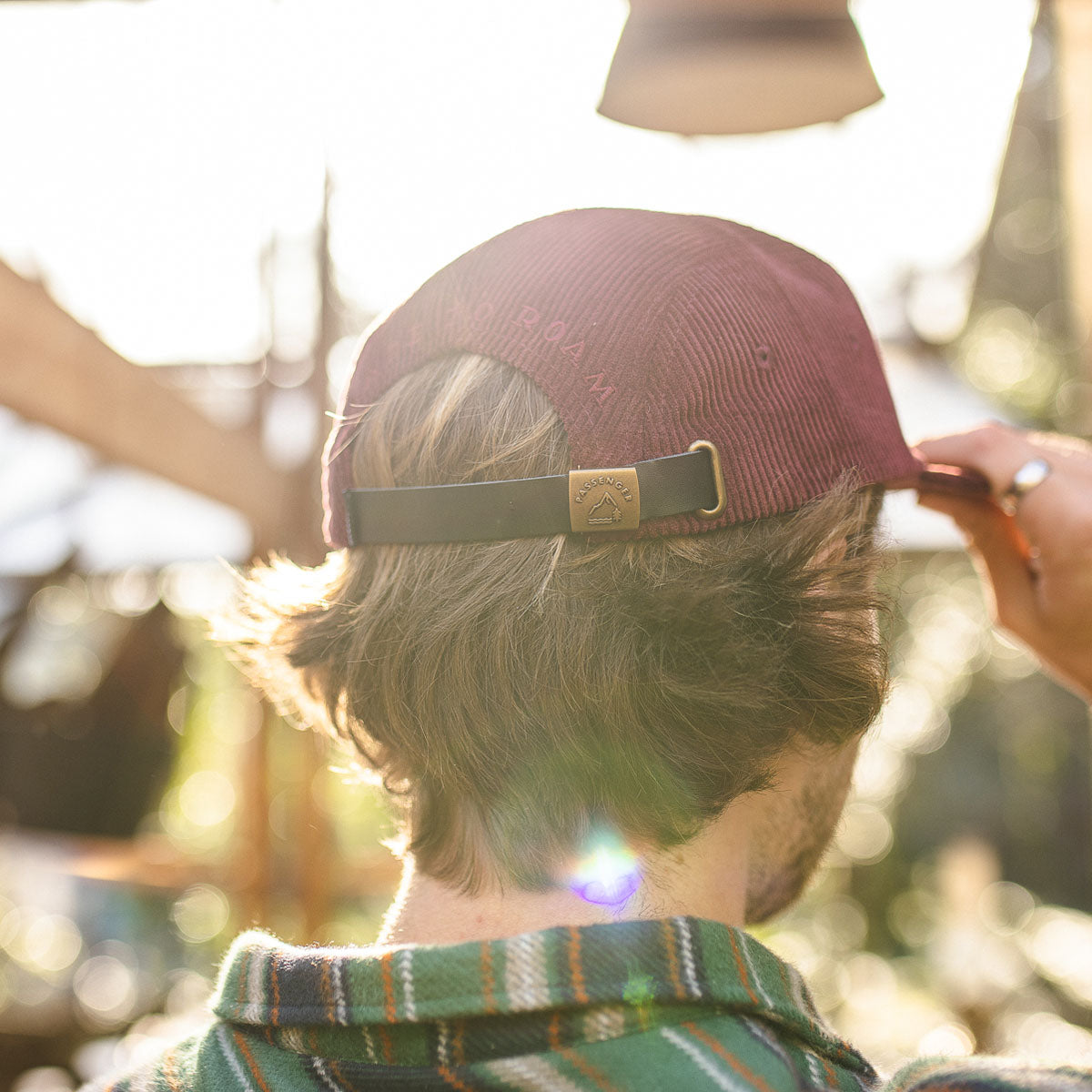 Male_Downtime Cord Cap - Russet