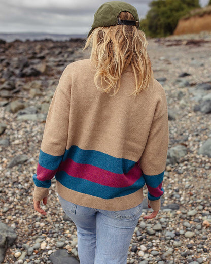 Bay Recycled Knit Jumper - Sand